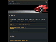 Tablet Screenshot of gapark.cz